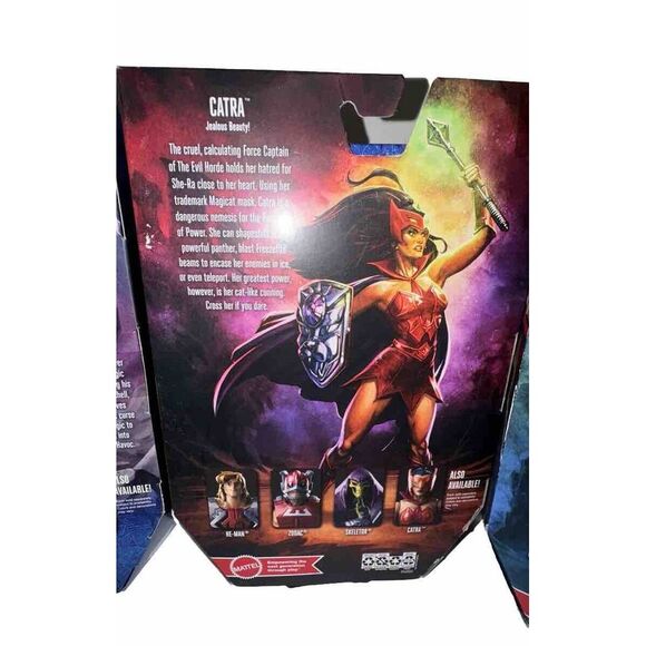 Mattel Masters of the Universe Masterverse Catra,Zodac,He-Man, Skeleton 40th - Picture 10 of 11
